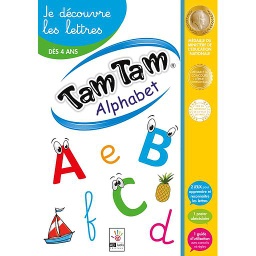 Tam tam alphabet - je découvre les lettres  - Le coffret