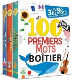 Mes 100 premiers mots  - 3 livres de mots qui stimulent le langage