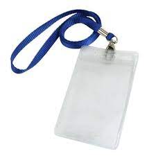 [T-609V] Porte Badge Transparent