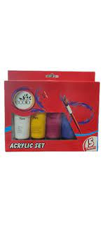[PGA075] Boite de 5 Tubes Acrylique 75ML