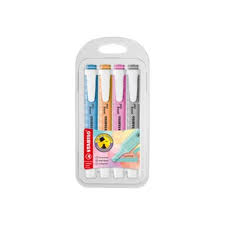 Set de 4 Surligneur Swing Cool 4MM