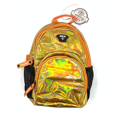 [MB-SK4] Sac à Dos N°8 2 Poche Glitter Brillant Divers Couleurs