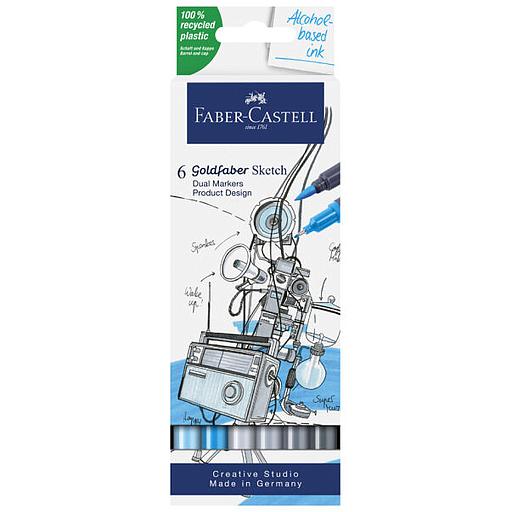 [164806] Set de 6 Pro marker GOFA-PROD