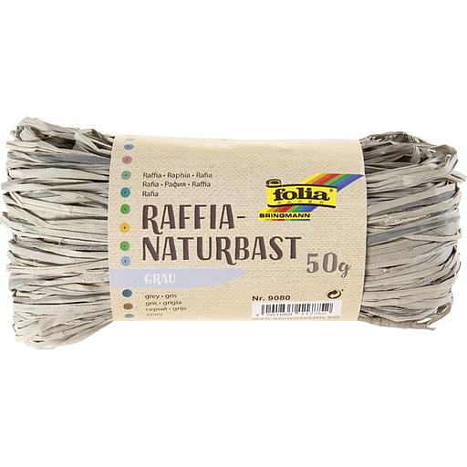 [9080] Raphia 50Grs Gris Clair