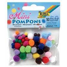 [50509] Pochette de 50 Mini Pompons