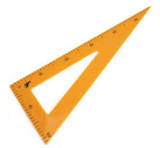 [5299151221081] Equerre a Tableau Plastique Jaune
