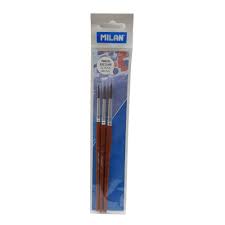 Blister 3 Pinceaux Scolaire Bout Rond série 101 N°6,8 et 10