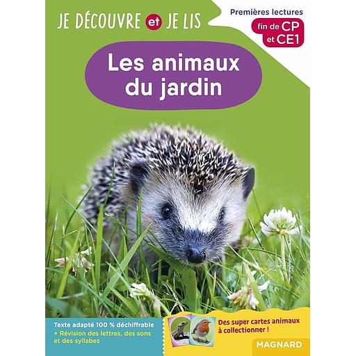 [MAG774315] Les animaux du jardin  - Premières lectures, fin de CP et CE1