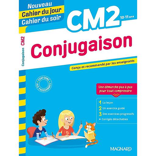 [MAG768949] Cahier du jour/Cahier du soir Conjugaison CM2