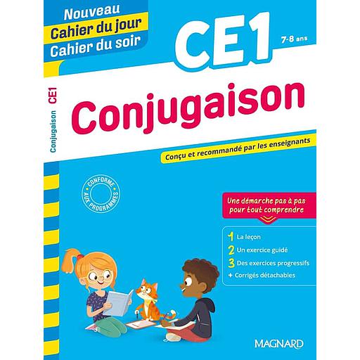 [MAG768918] Cahier du jour/Cahier du soir Conjugaison CE1