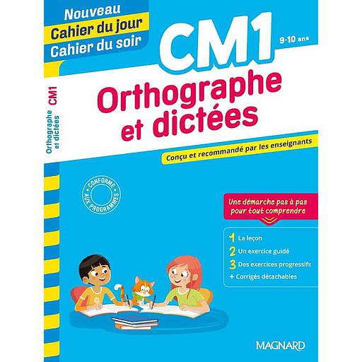 [MAG764064] Cahier du jour/Cahier du soir Orthographe et dictées CM1