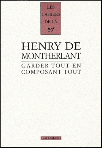 Garder Tout En Composant Tout
