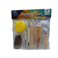 [E0005] Ensemble de 8 pièces d'argile cire poterie trousse à outils céramique cire sculpture