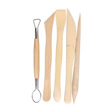 [E1411] Set de 5 Outils de Céramique Et Clay