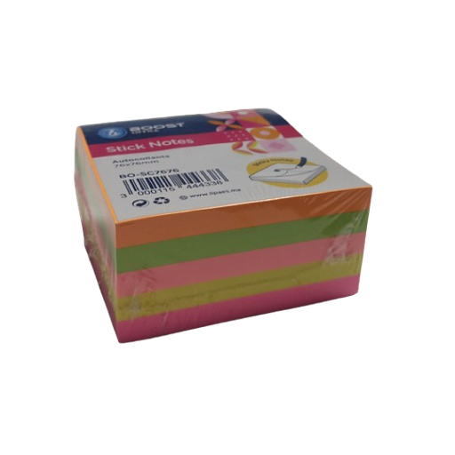[SC-7676] Post-it 76x76MM 5 Couleur Fluo