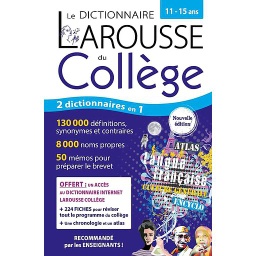 Le Dictionnaire Larousse du Collège - 2024