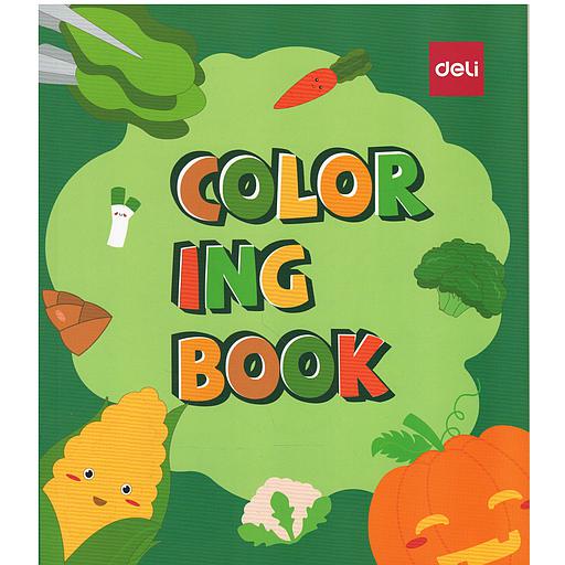 COLOR ING BOOK-VEGETABELS