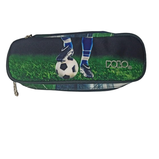 [70] Trousse Polo Oval 2 Compartiment Vert 937-251