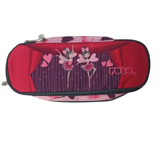 [63] Trousse Polo Oval 2 Compartiment Belike Rose 937-252