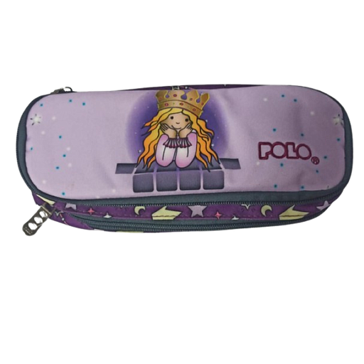 [72] Trousse Polo Oval 2 Compartiment Belike Rose 937-251