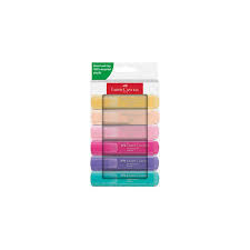 Pochette de 6 Surligneur Pastel