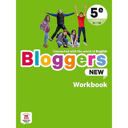 [MDL856869] Anglais 5e Bloggers New - Workbook
