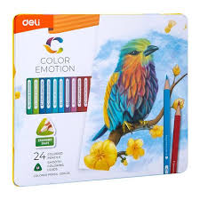 Crayoun couleur de 24 - GM color emotion boîte métallique