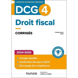 Droit fiscal DCG 4 - Corrigés