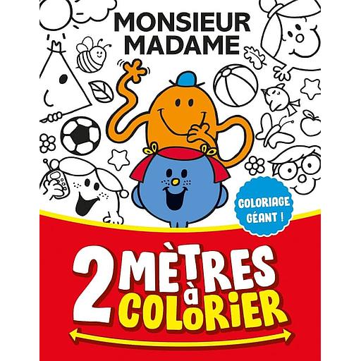 Coloriage géant ! Monsieur Madame