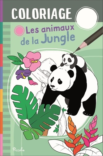 [PIC074361] Coloriage - Les animaux de la jungle