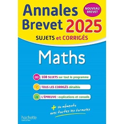 Maths 3e Annales Brevet - Nouveau brevet