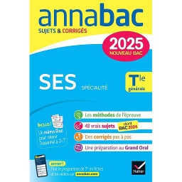 SES spécialité Tle générale - Sujets & Corrigés