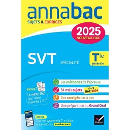 SVT spécialité Tle générale - Sujets & Corrigés