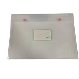 Porte Document A4 en Plastique Double Bouton