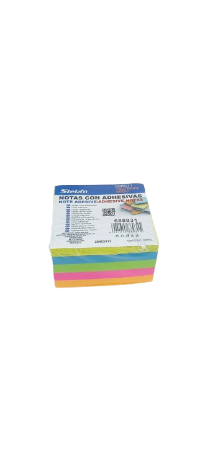 [688931] Post-it 12*45 autocollante différentes Couleurs Fluorescentes