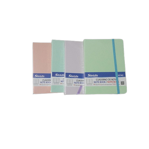 [860741] Carnet A5 Raye Papier Ivoire 80Grs 96 Feuilles