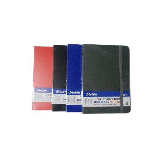 [605746] Carnet A5 Raye Papier Ivoire 80Grs 96 Feuilles