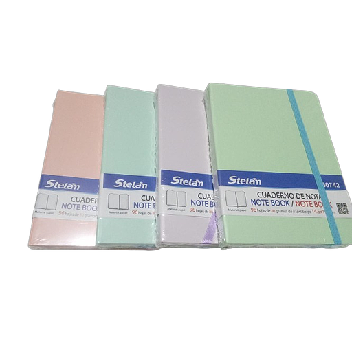 [860743] Carnet A7 Raye Papier Ivoire 80Grs 96 Feuilles