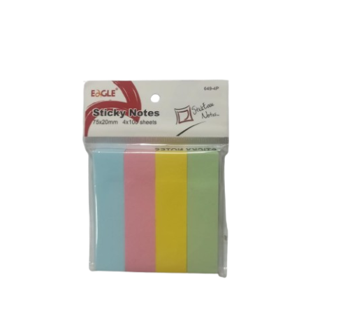 Marque page 75*20 MM 4 Couleurs