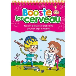 Booste ton cerveau - Des jeux et des activités pour garder un esprit éveillé Rose