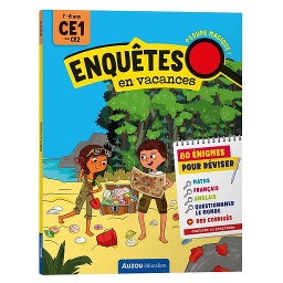 Enquêtes en vacances CE1 au CE2 - Avec une loupe magique
