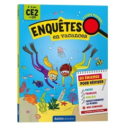 Enquêtes en vacances CE2 au CM1 - Avec une loupe magique
