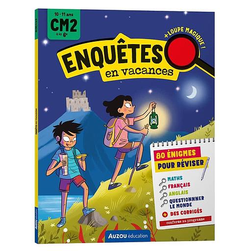 Enquêtes en vacances CM2 à la 6e - Avec une loupe magique