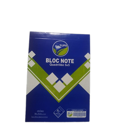 Bloc Note 160Pages A5 Pique 5*5 Sans Spiral