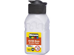 Peinture Acrylique 100Grs Blanc