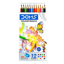 Set de 12 Crayon de Couleur avec Rangement + Taille Crayon