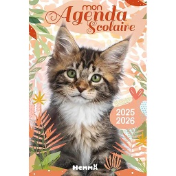 Mon agenda scolaire Chat