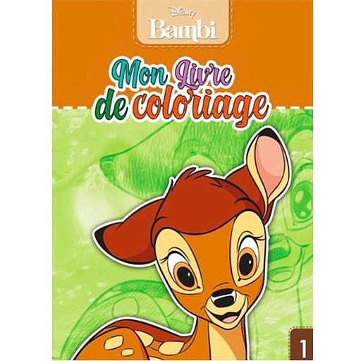 [6194036430567] Mon livre de coloriage - Bambi