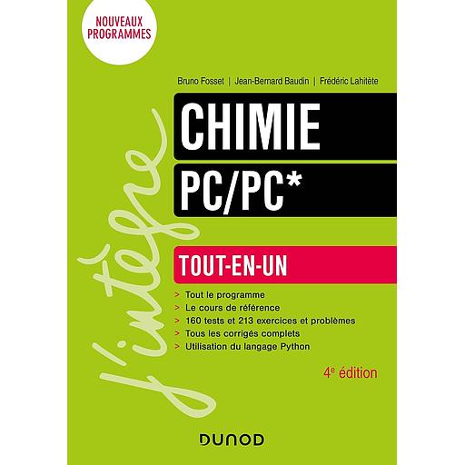 Campus - Chimie Tout-en-un Pc/pc* - 4e Éd.