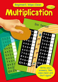 [9781842392676] Beginner's Wipe-Clean : Multiplication 5-7 Years
